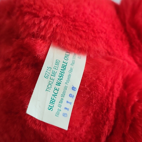 Tickle Me Elmo Tyco 1995 Working! Good cond seaseme street - Picture 7 of 11